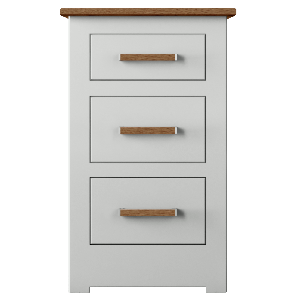 Modo Painted 3 Drawer Bedside