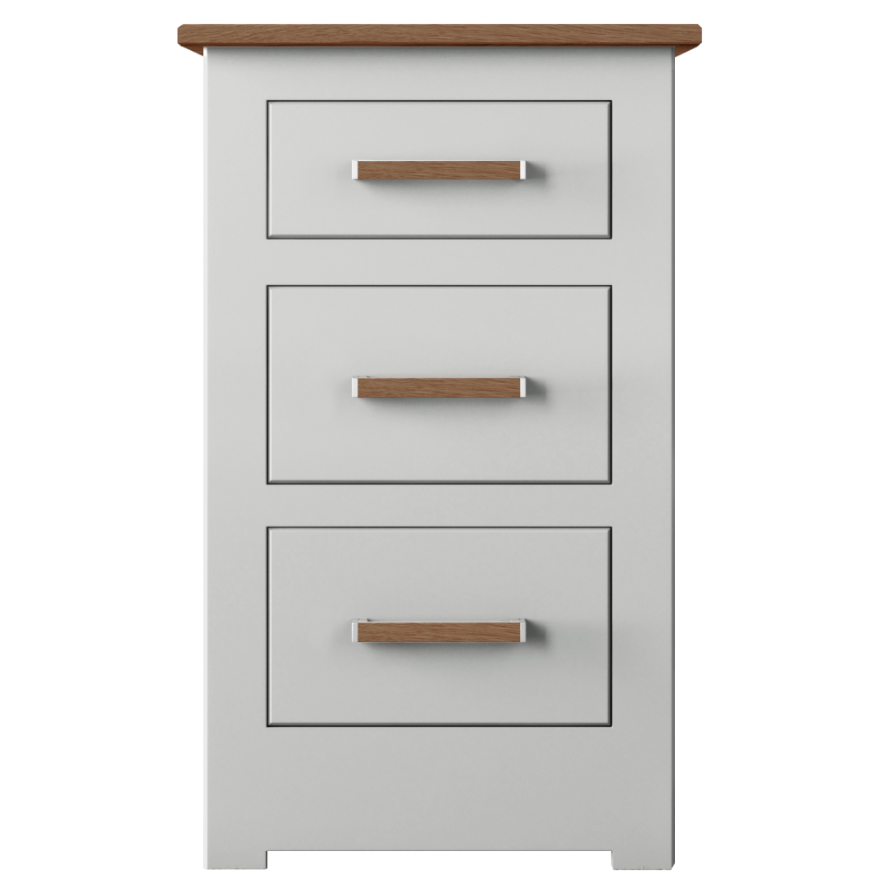 Modo Painted 3 Drawer Bedside