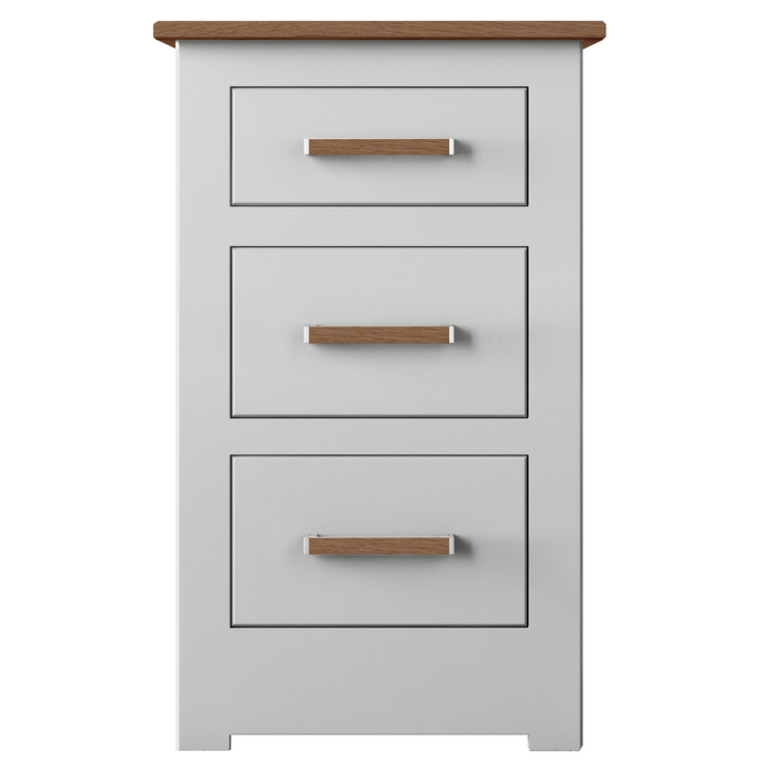 Modo Painted 3 Drawer Bedside
