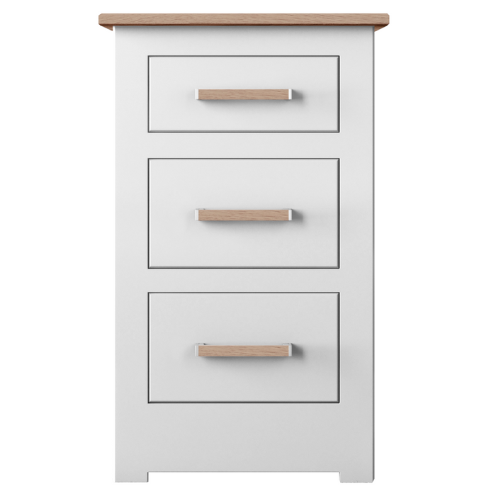 Modo Painted 3 Drawer Bedside