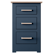 Modo Painted 3 Drawer Bedside