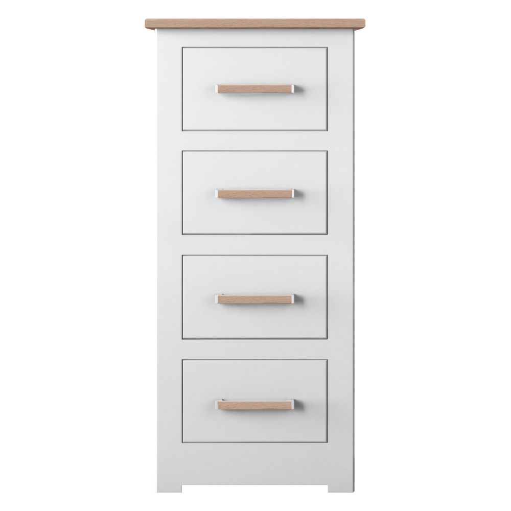 Modo Painted  4 Drawer Narrow Chest