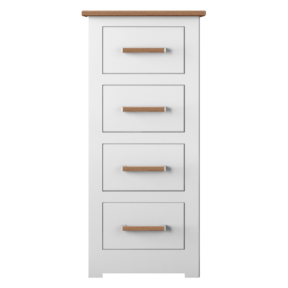 Modo Painted  4 Drawer Narrow Chest