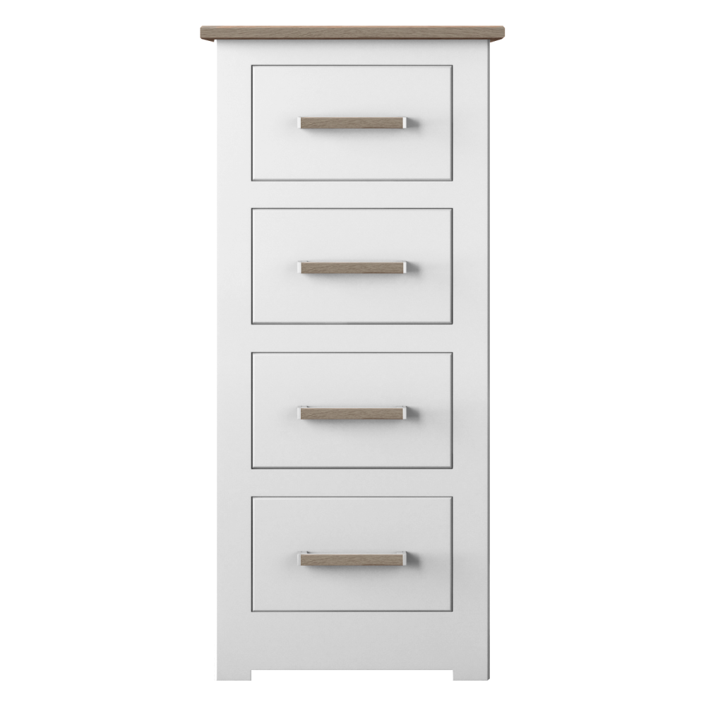Modo Painted  4 Drawer Narrow Chest