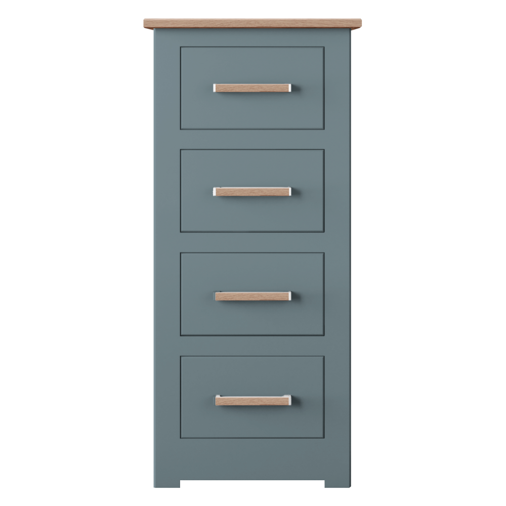 Modo Painted  4 Drawer Narrow Chest