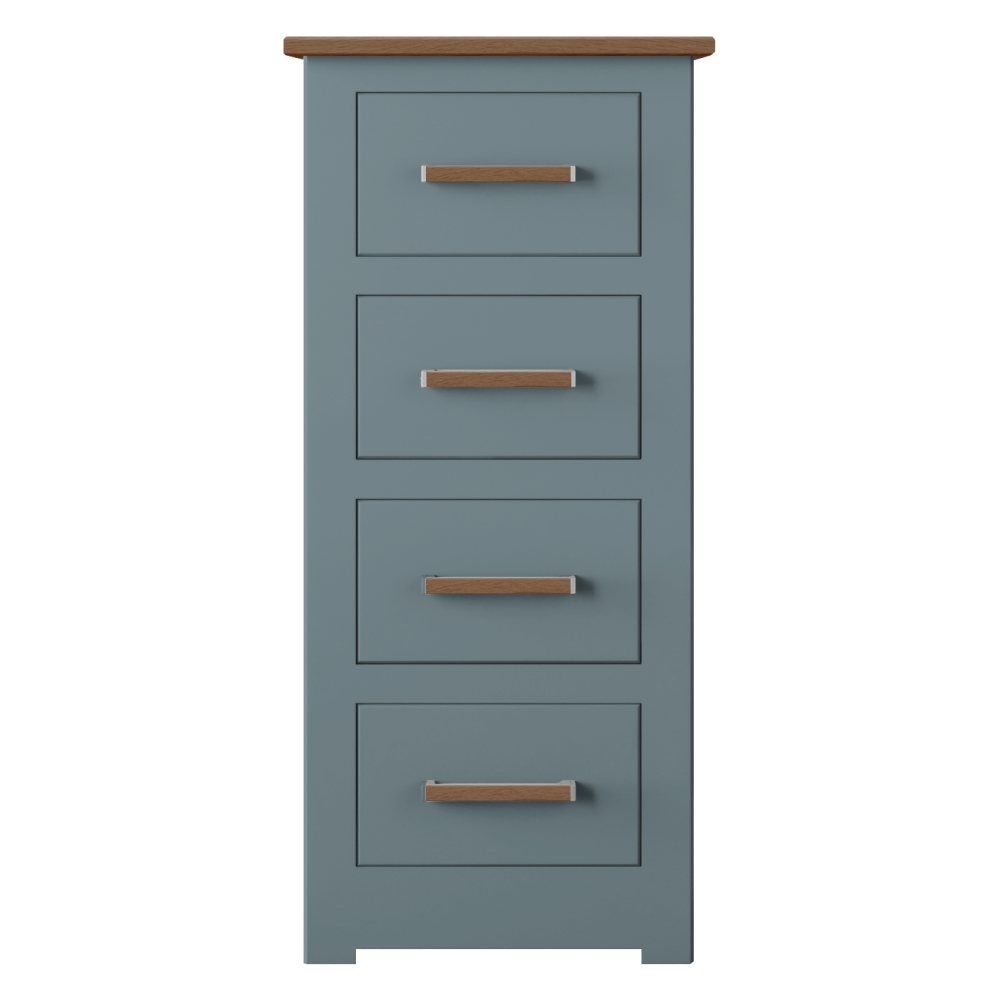 Modo Painted  4 Drawer Narrow Chest