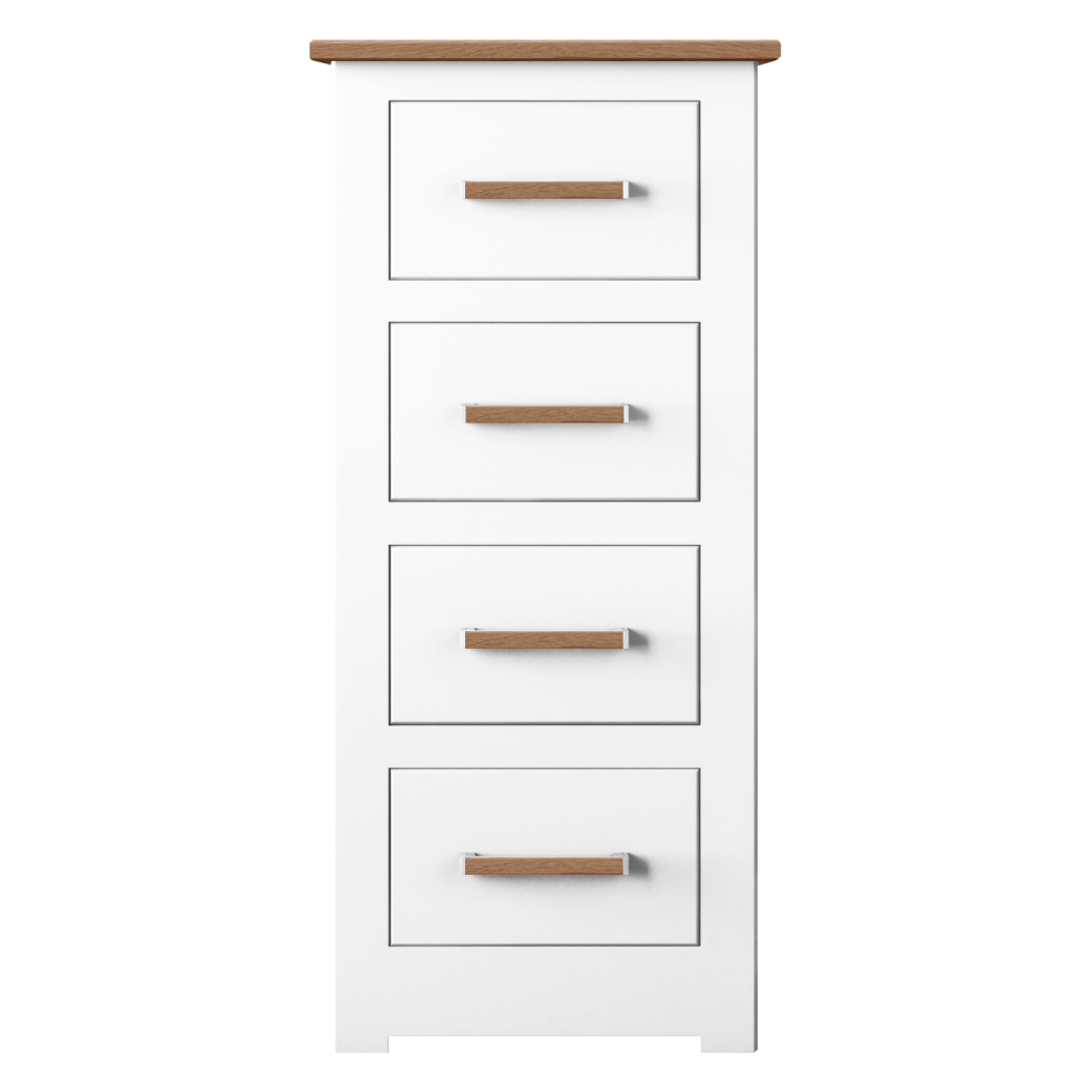 Modo Painted  4 Drawer Narrow Chest