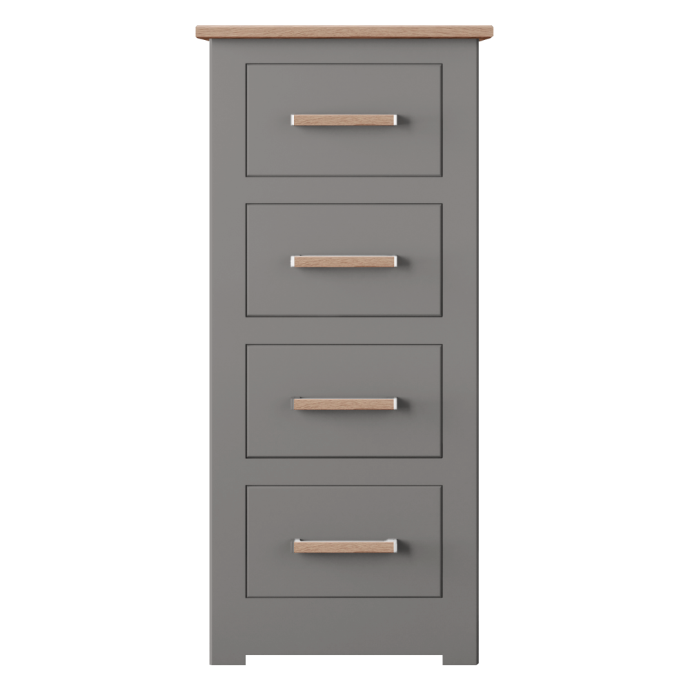 Modo Painted  4 Drawer Narrow Chest