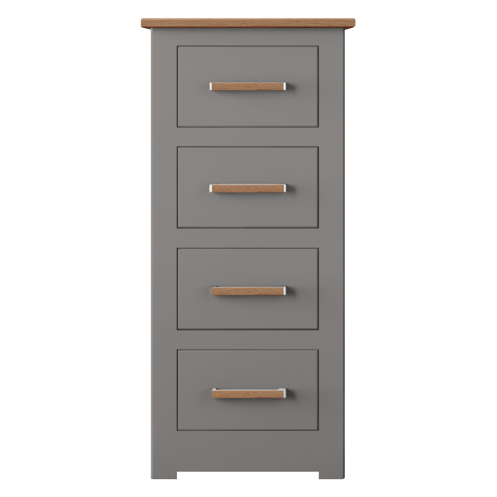 Modo Painted  4 Drawer Narrow Chest