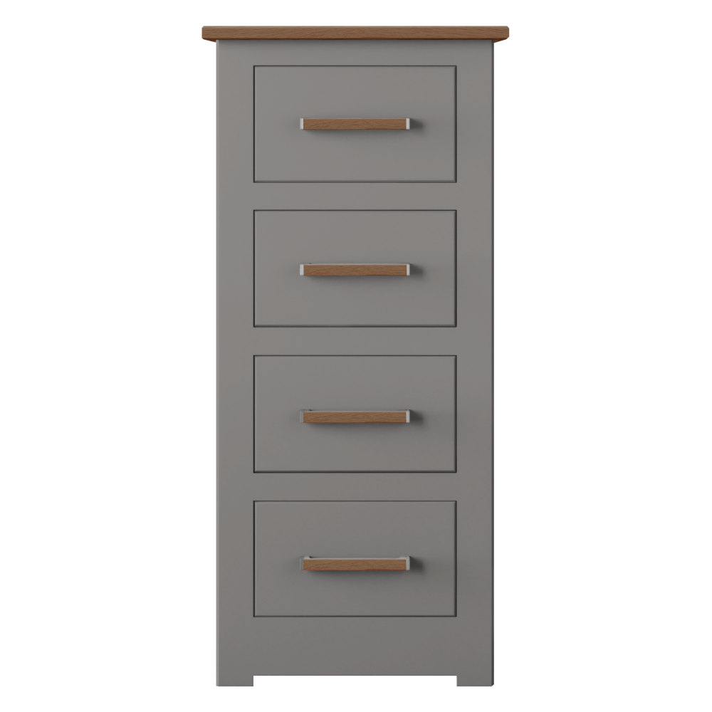 Modo Painted  4 Drawer Narrow Chest