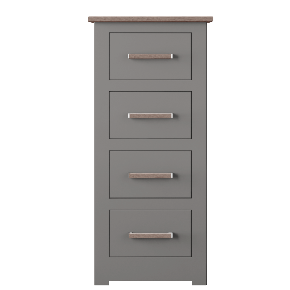 Modo Painted  4 Drawer Narrow Chest