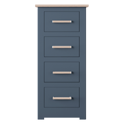 Modo Painted  4 Drawer Narrow Chest