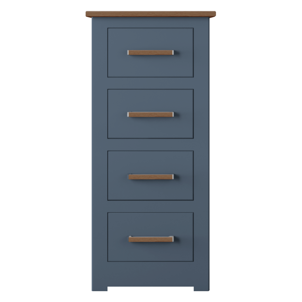 Modo Painted  4 Drawer Narrow Chest