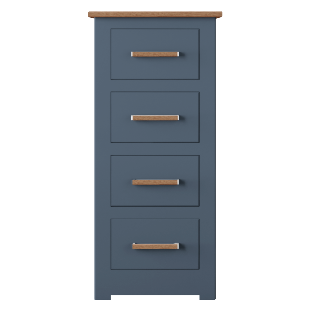 Modo Painted  4 Drawer Narrow Chest