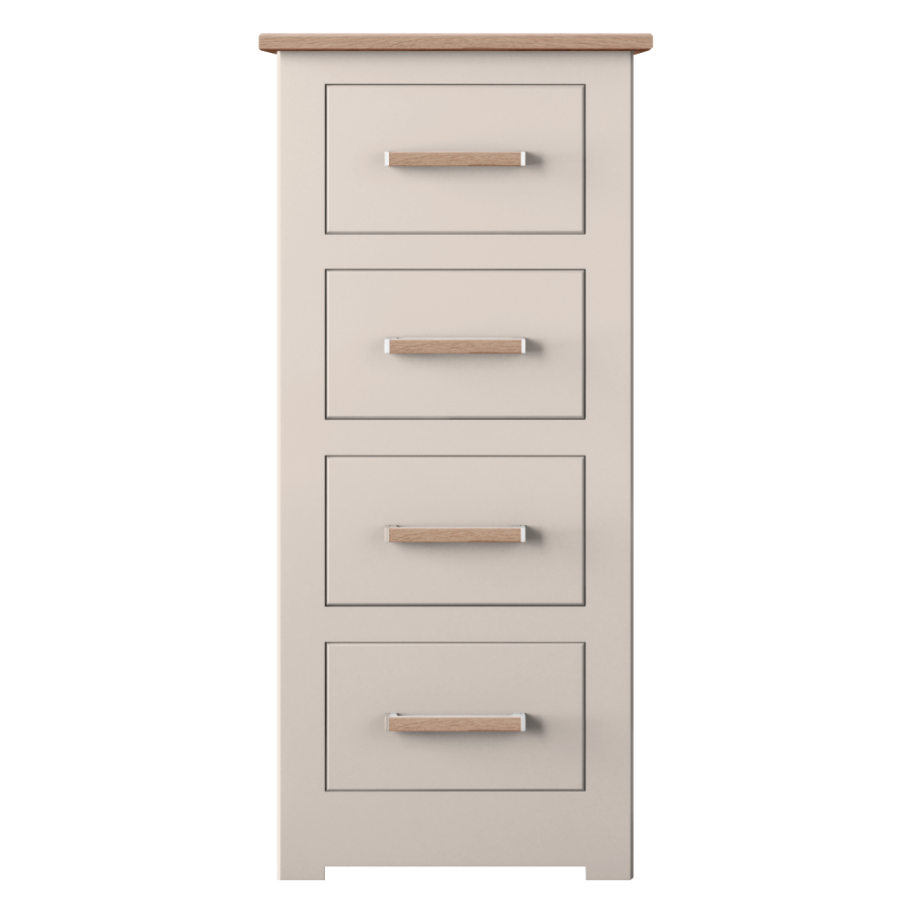 Modo Painted  4 Drawer Narrow Chest