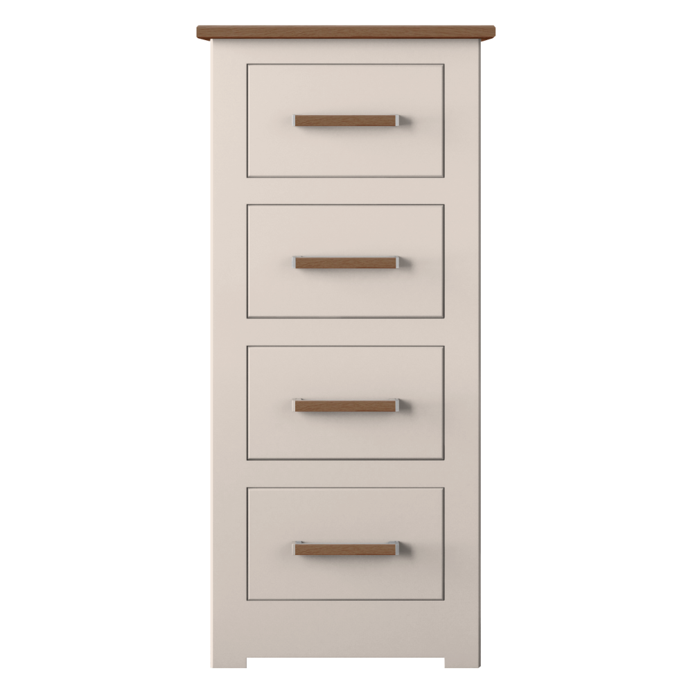 Modo Painted  4 Drawer Narrow Chest