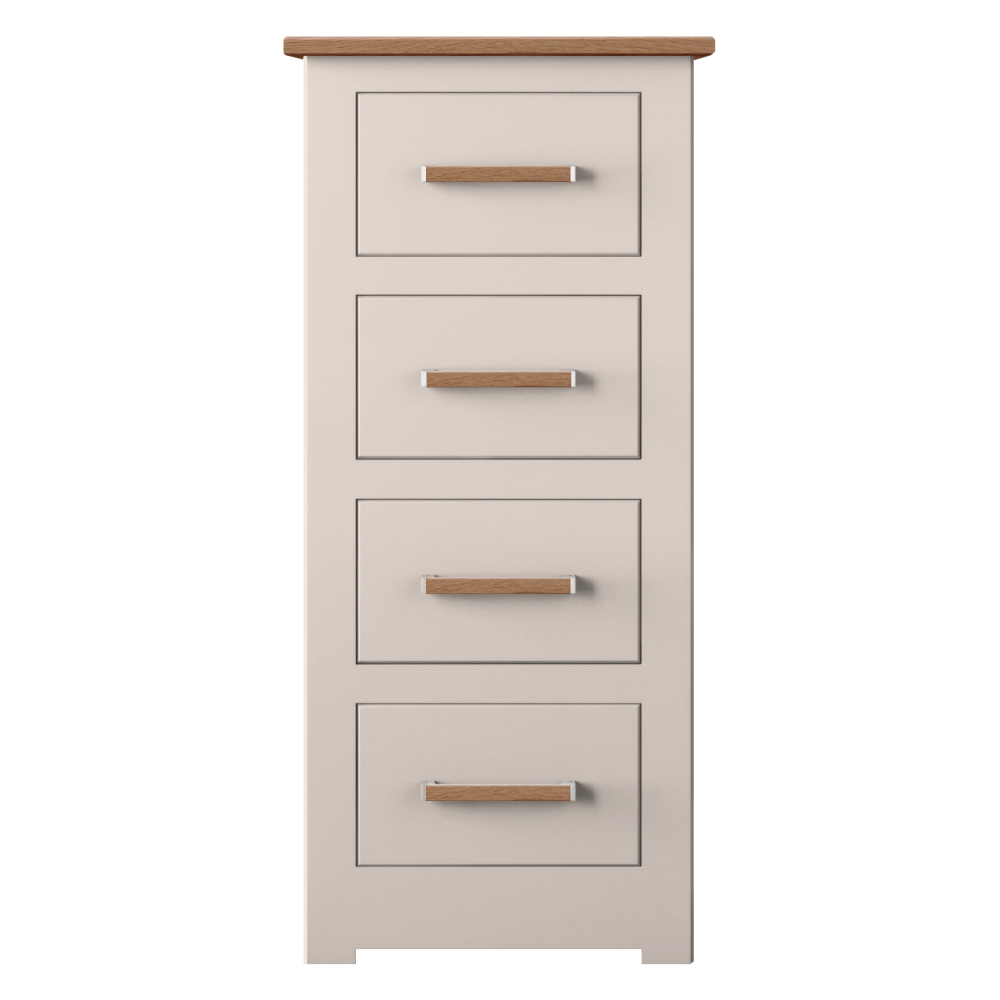 Modo Painted  4 Drawer Narrow Chest