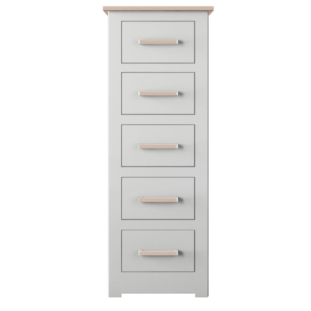 Modo Painted  5 Drawer Narrow Chest