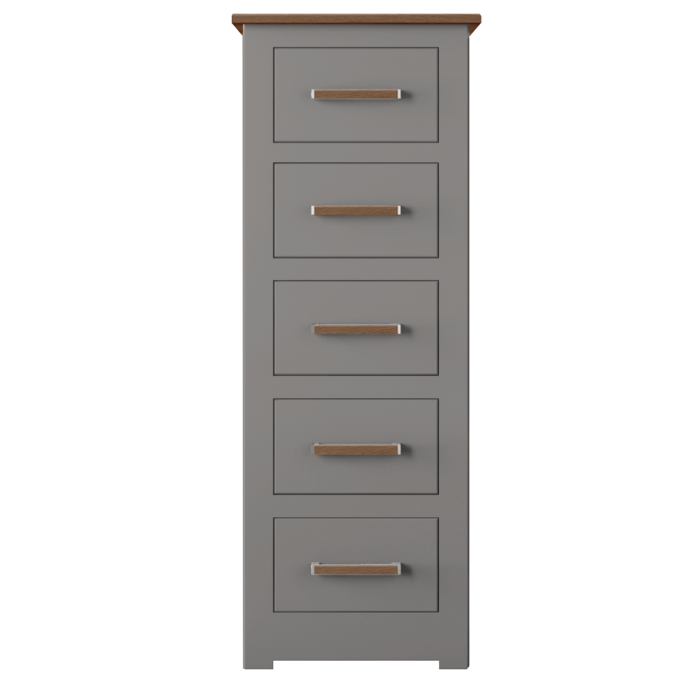Modo Painted  5 Drawer Narrow Chest