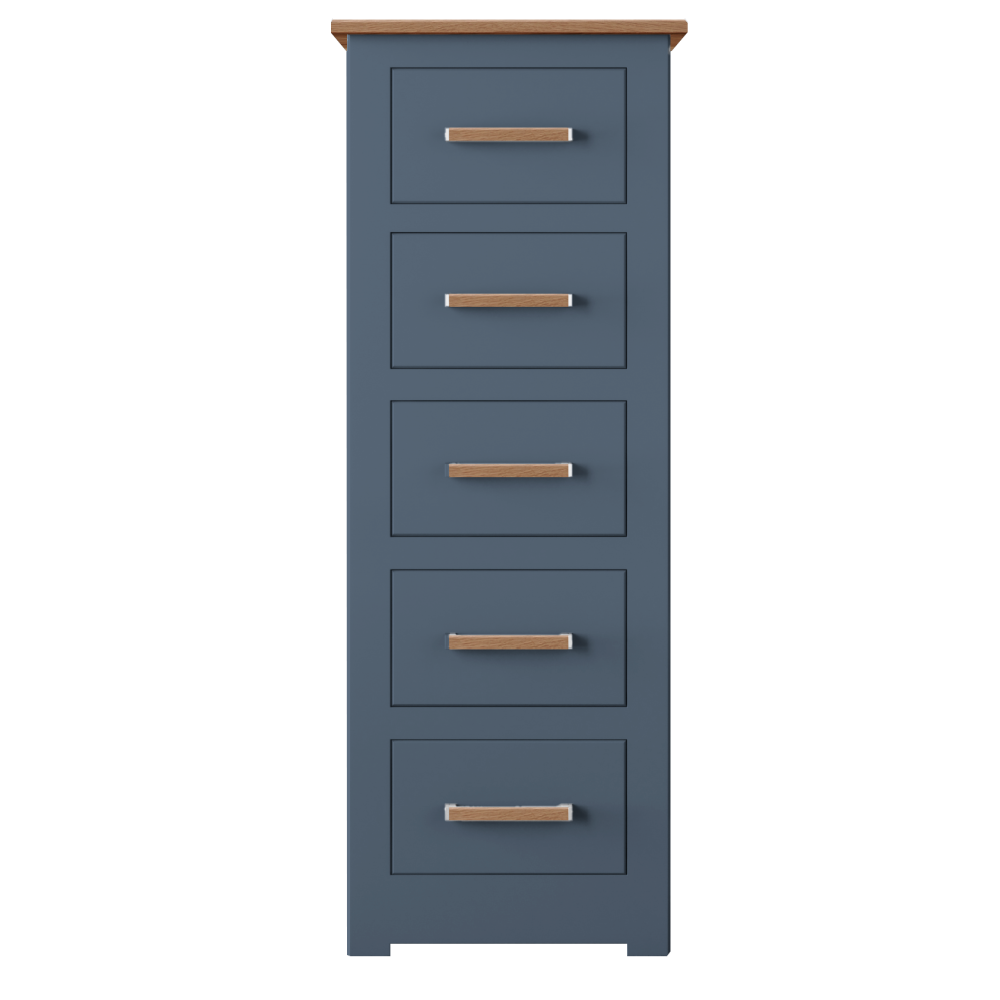 Modo Painted  5 Drawer Narrow Chest