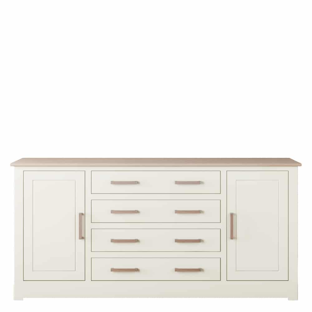 Modo Painted 2 Door/4 Drawer Sideboard