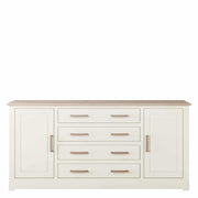 Modo Painted 2 Door/4 Drawer Sideboard