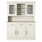 Modo Painted 3 Door/3 Drawer Medium Glazed Dresser