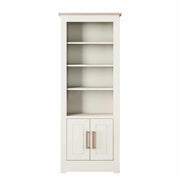 Modo Painted Bookcase with Lower Cupboard