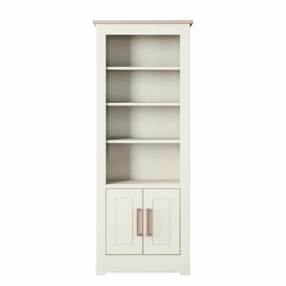 Modo Painted Bookcase With Drawers