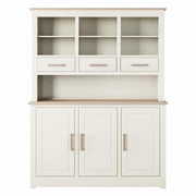 Modo Painted 3 Door Open Rack Medium Dresser with Spice Drawers