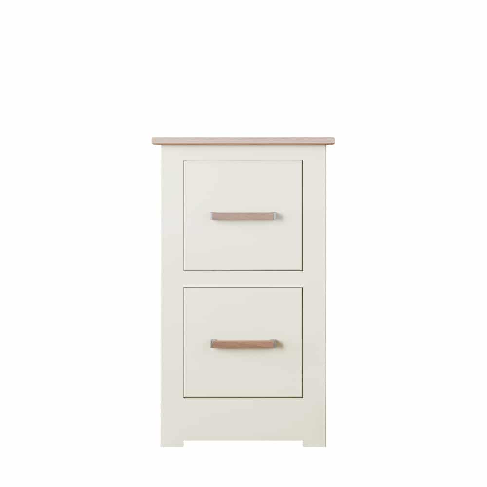 Modo Painted 2 Drawer Filing Cabinet