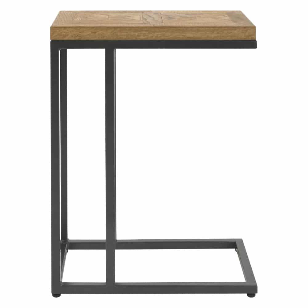 Indus Rustic Oak Sofa Table