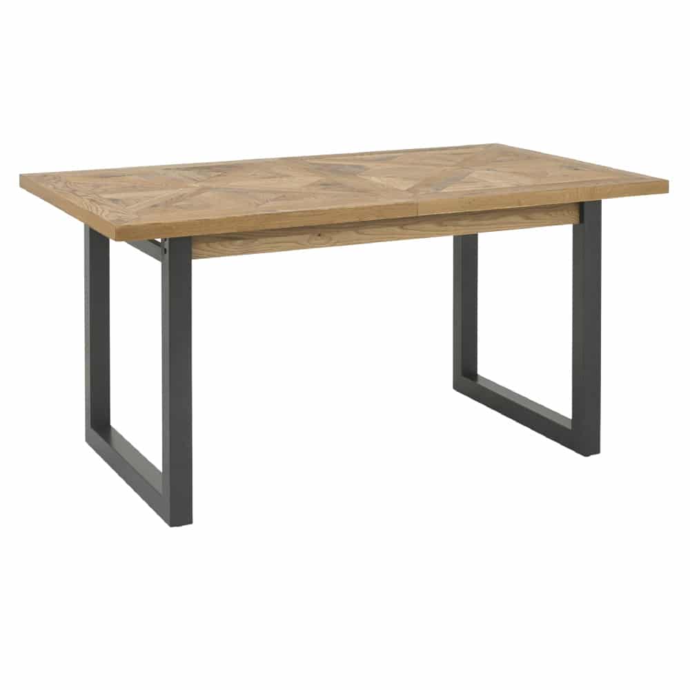 Indus Rustic Oak 4-6 Dining Table