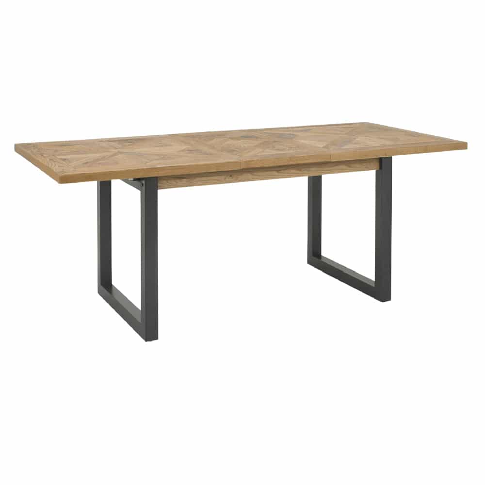 Indus Rustic Oak 4-6 Dining Table