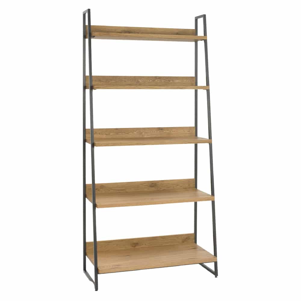 Indus Rustic Oak Open Display Unit