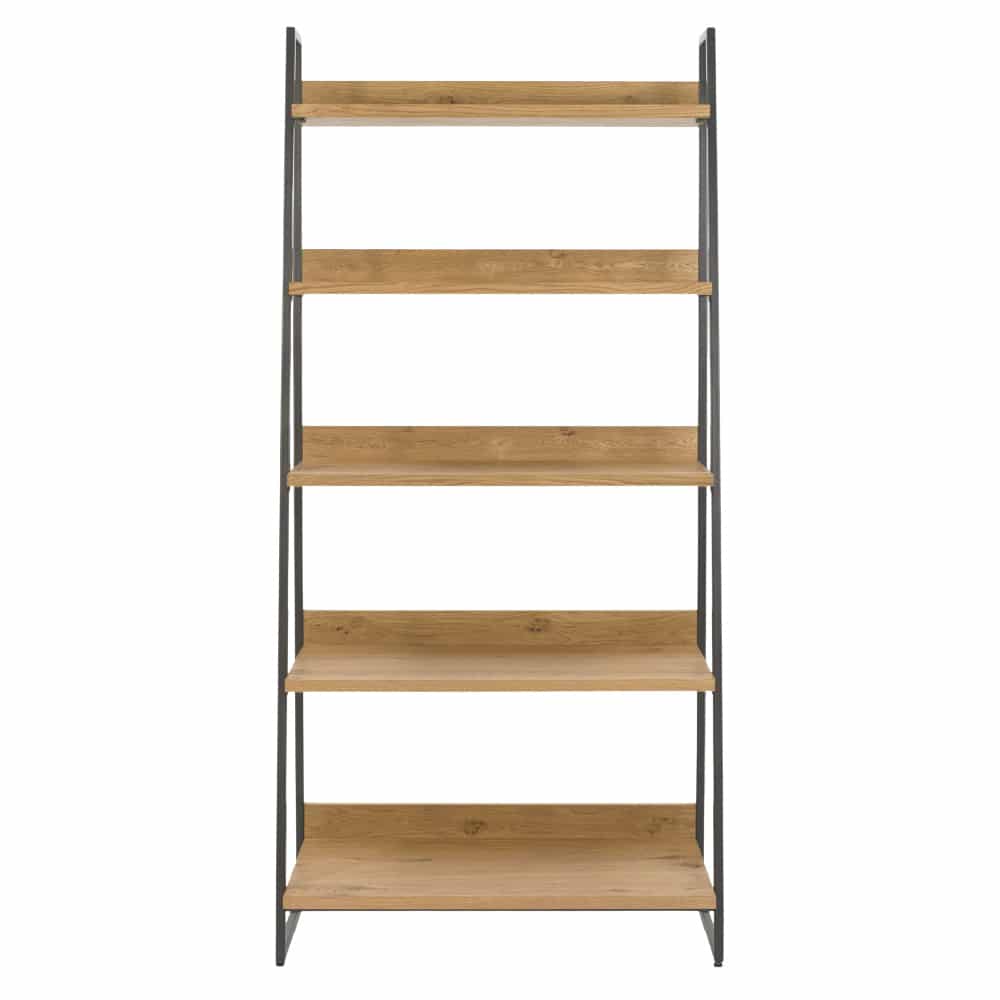 Indus Rustic Oak Open Display Unit