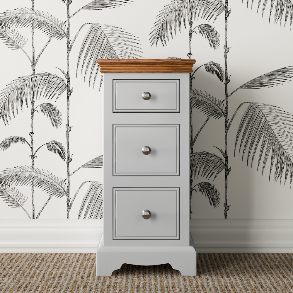 Inspiration Narrow 3 Drawer Bedside