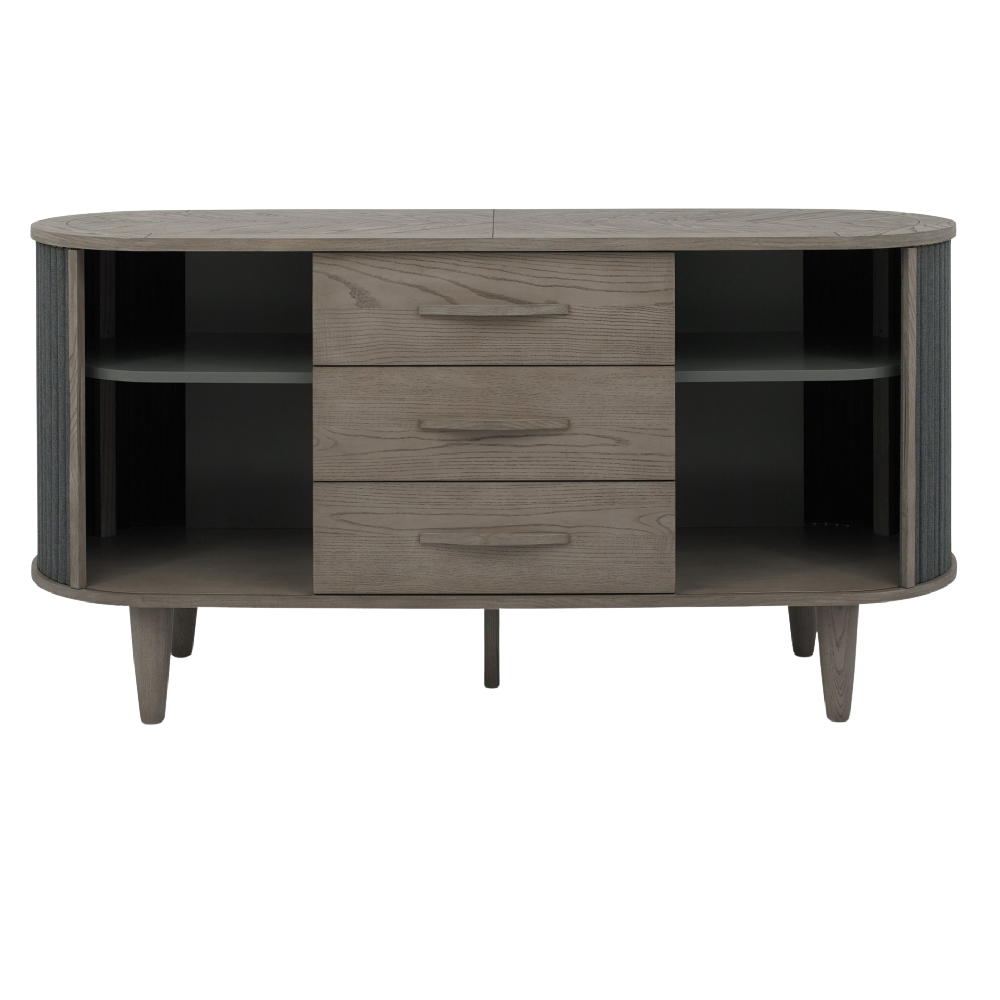 Monroe Silver Grey oak Larger Sideboard