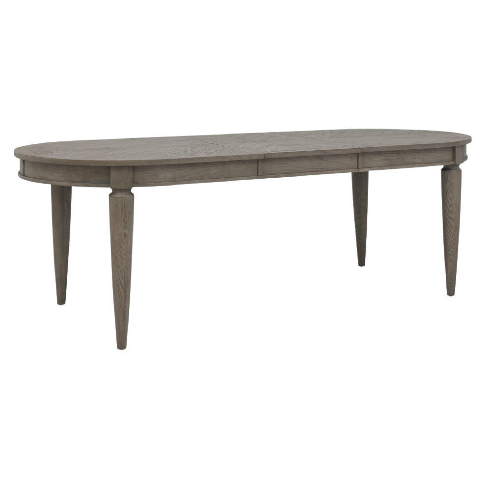 Monroe Silver Grey Oak Large Extendiing Table