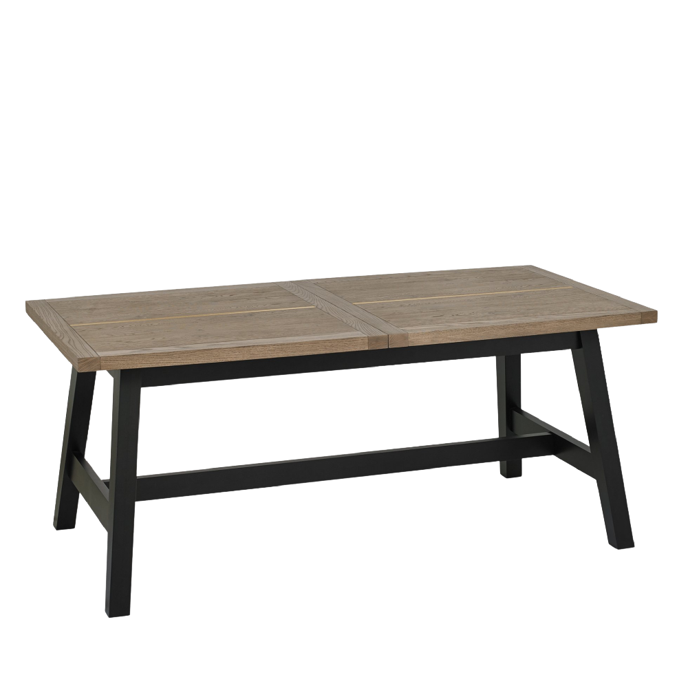 Camden 4-6 Seater Dining Table Rustic Oak
