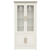 Modo Painted Glazed 4 Door Cabinets