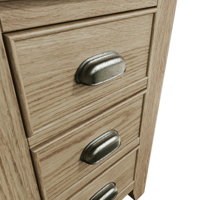 Blenhiem Large  Oak Bedside Cabinet