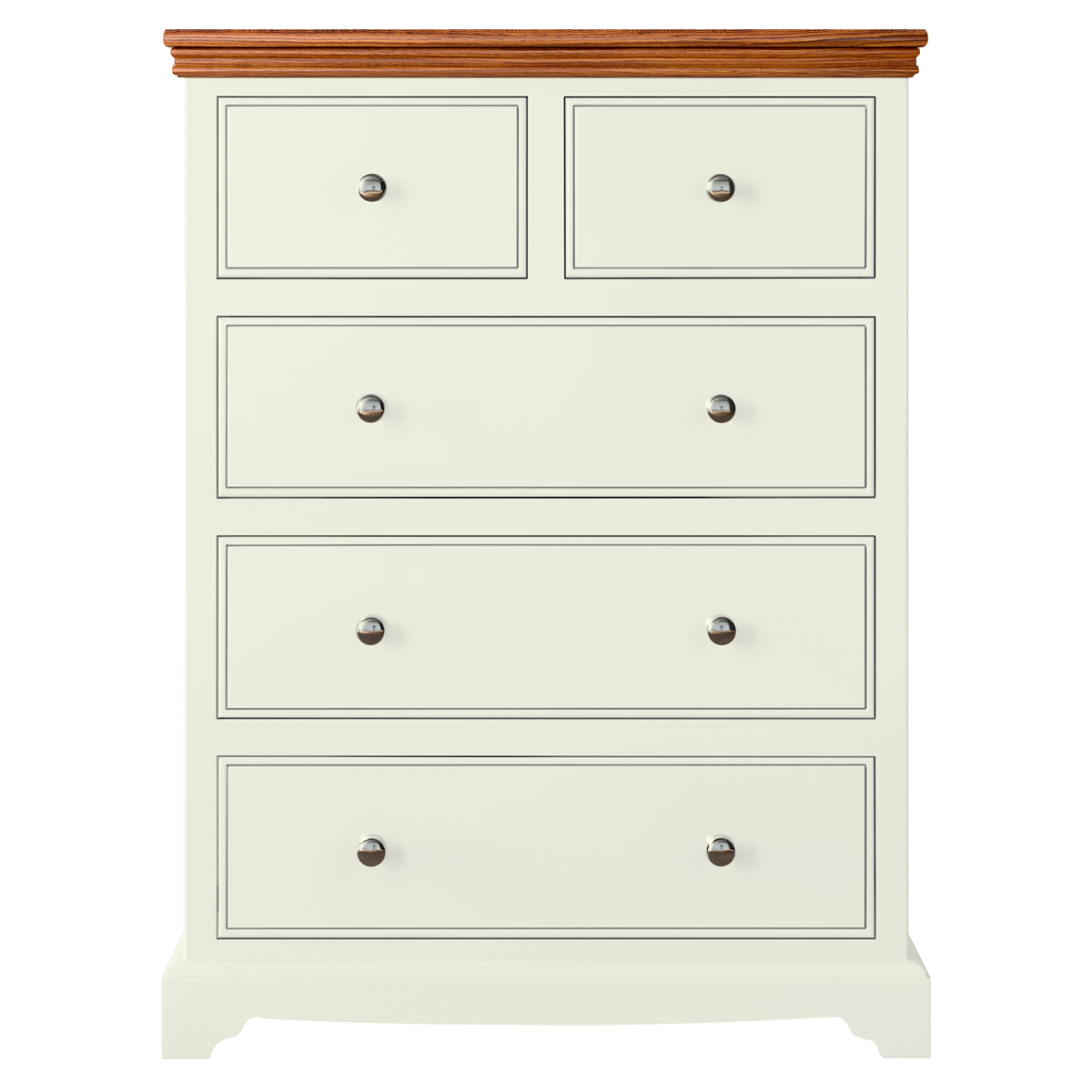 Inspiration Painted 2+3 Chest of drawers