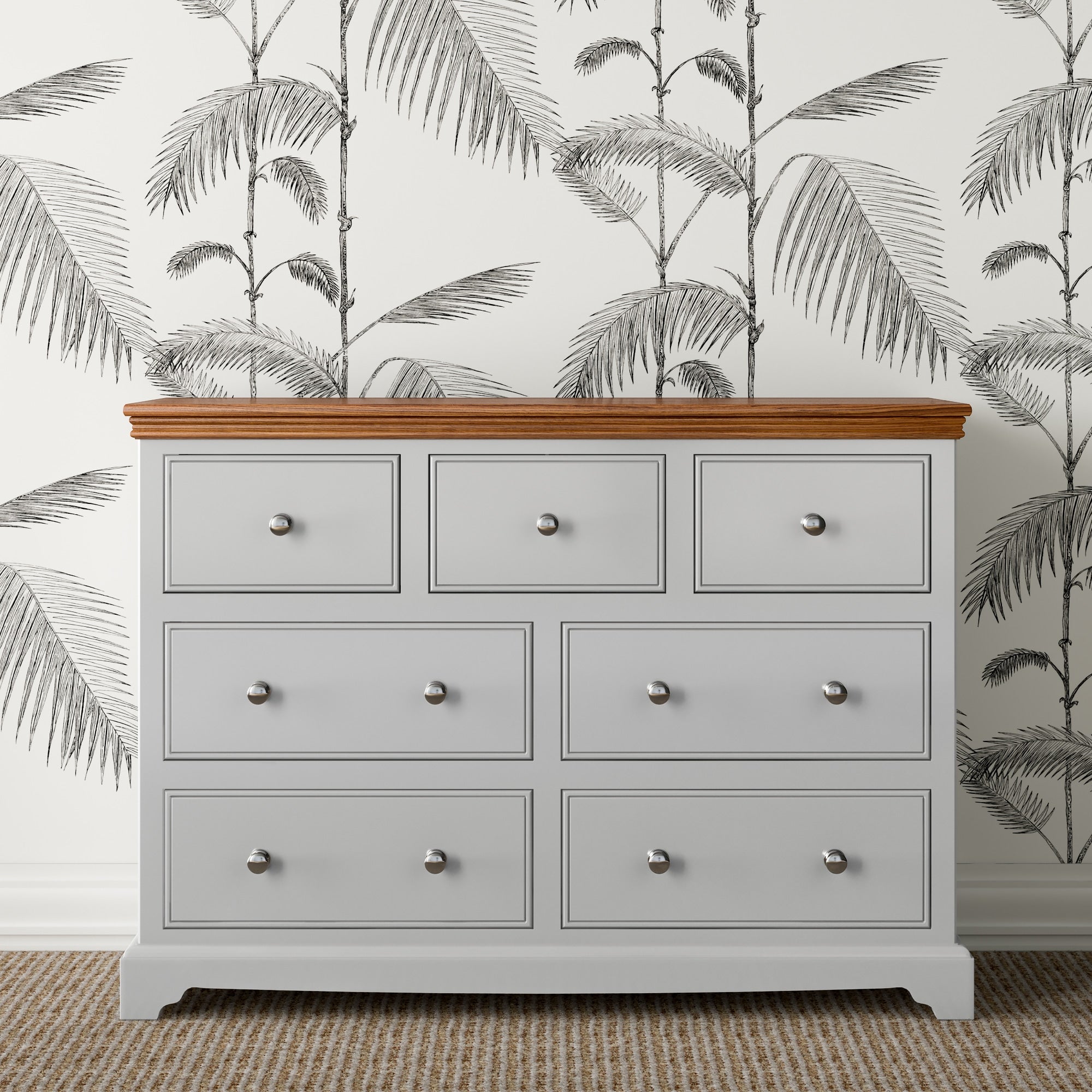 Inspiration Painted 3+4 Wide Chest