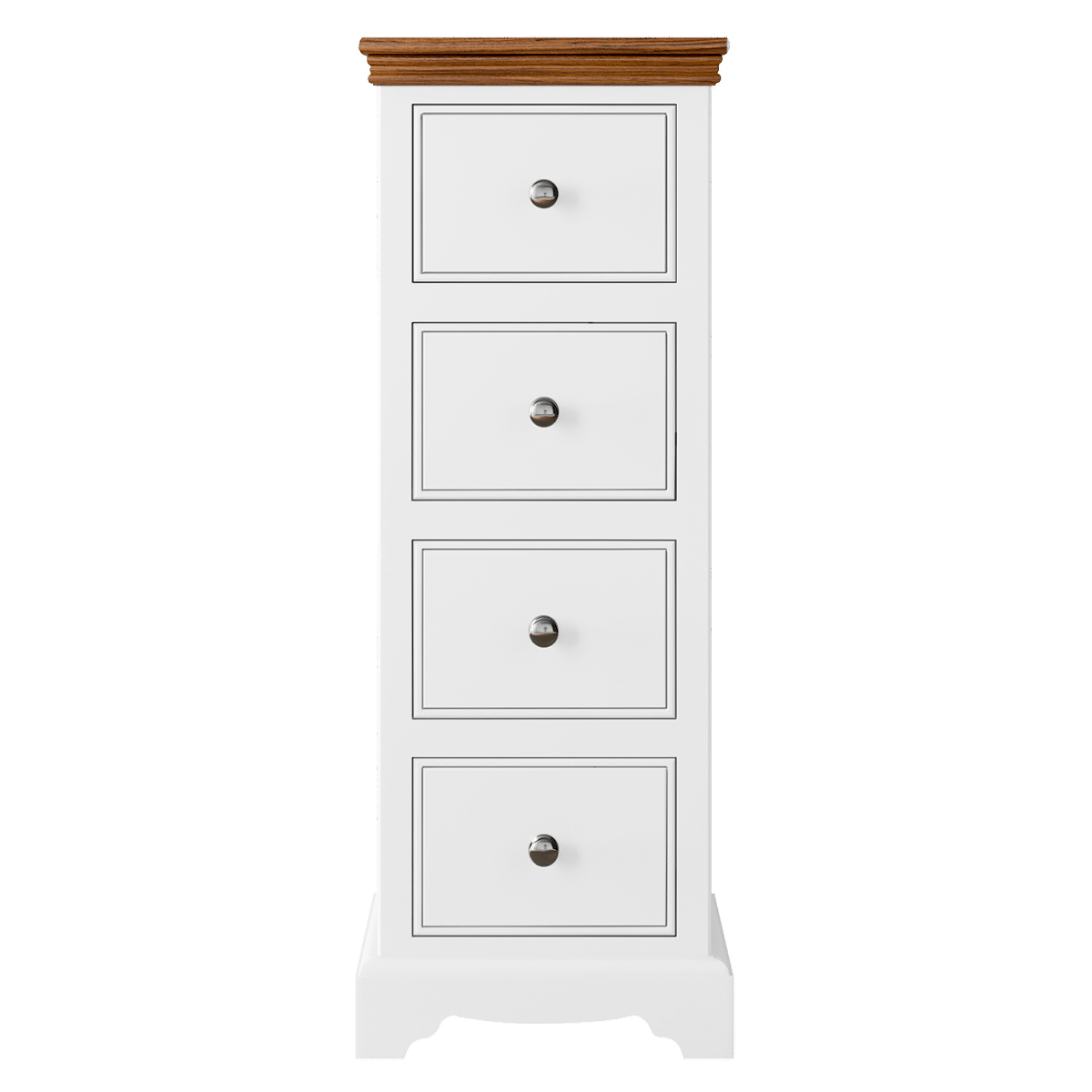 Inspiration Painted 4 Drawer Narrow Chest