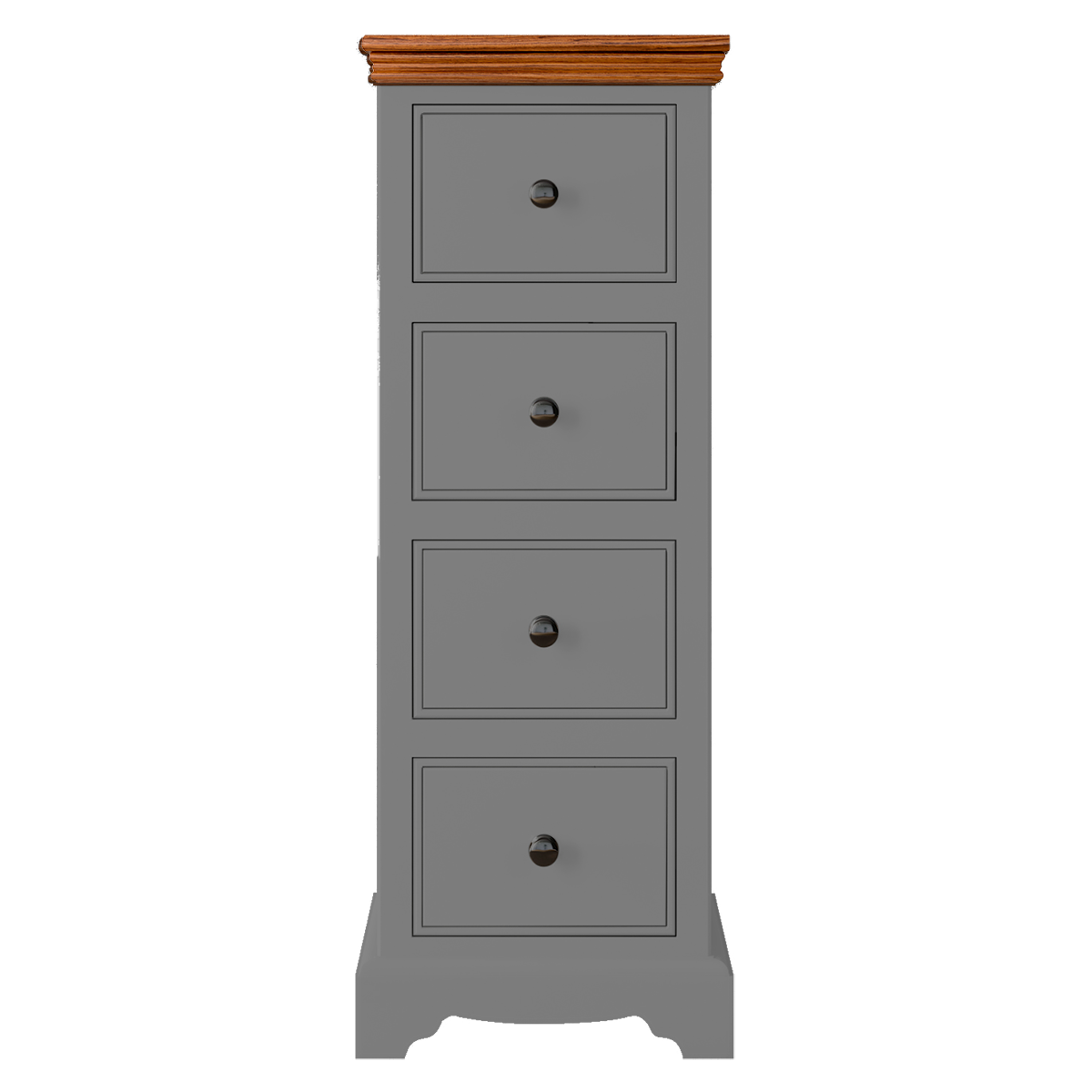 Inspiration Painted 4 Drawer Narrow Chest