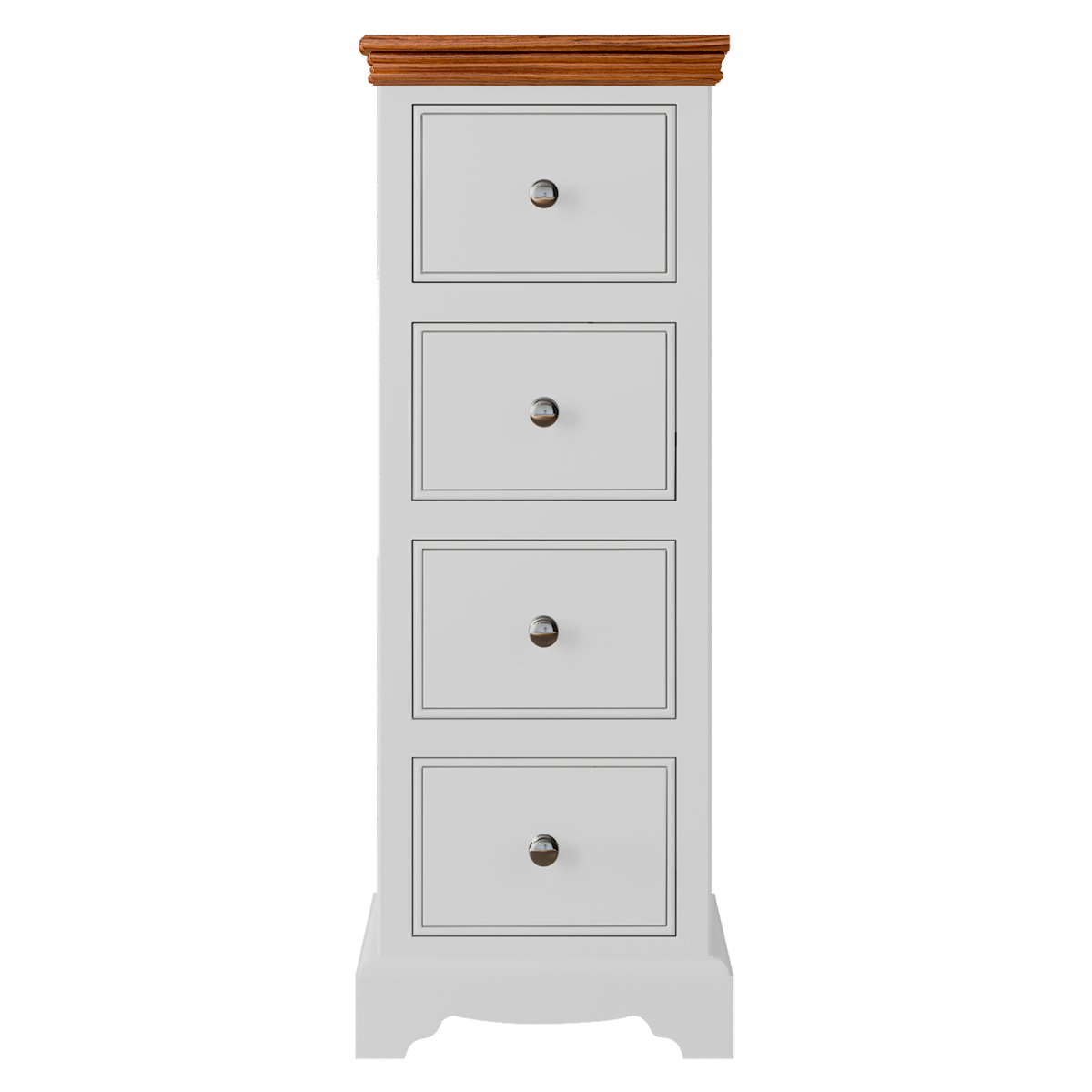 Inspiration Painted 4 Drawer Narrow Chest