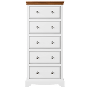 Inspiration Painted 5 Drawer Wellington Chest