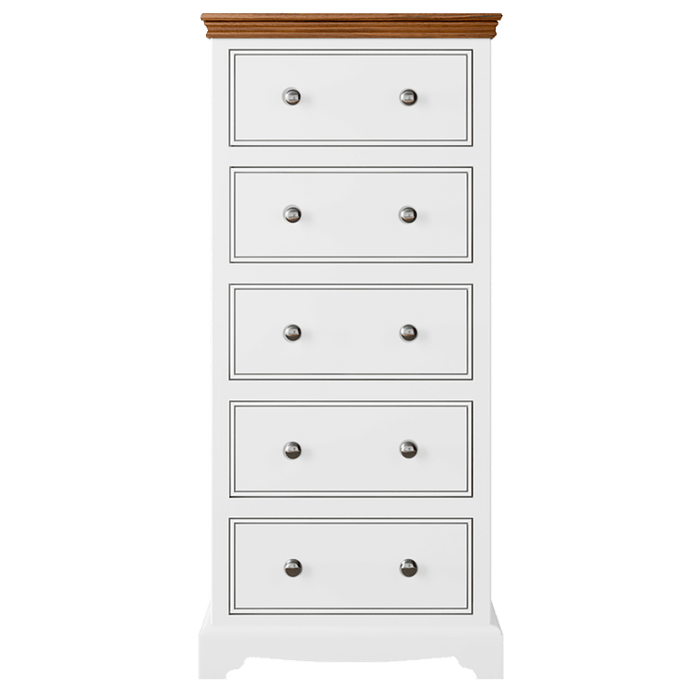 Inspiration Painted 5 Drawer Wellington Chest