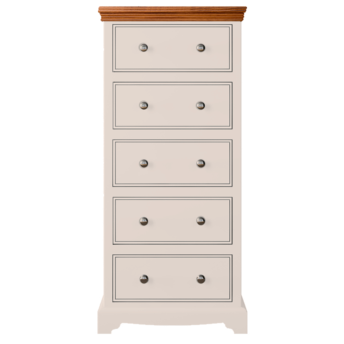 Inspiration Painted 5 Drawer Wellington Chest
